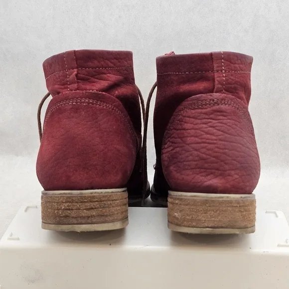 Josef Seibel Sienna 03 Carmin Ankle Boots, Red Leather, Womens Size 9 US / 40 EU - Picture 4 of 7